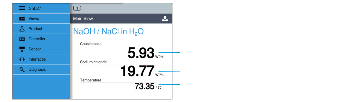 Immersion sensor, Sensor fork, sensor head