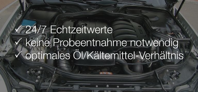 Kältemittelkreislauf mit LiquiSonic® OCR messen